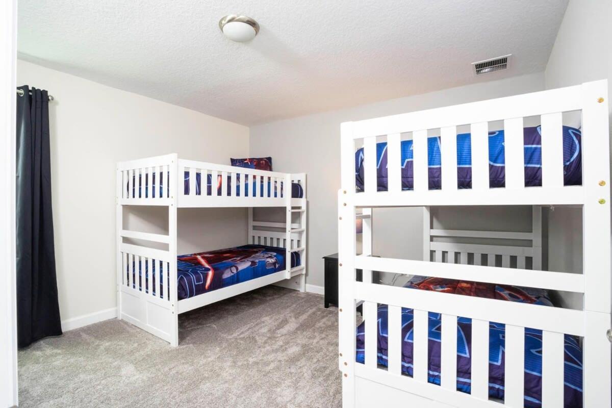 Marvelous 7Bd/5Ba Family Friendly W/ Gameroom & Pool Close To Disney 1201 Kissimmee Exterior photo