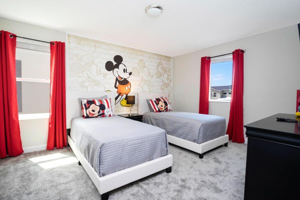 Marvelous 7Bd/5Ba Family Friendly W/ Gameroom & Pool Close To Disney 1201 Kissimmee Exterior photo