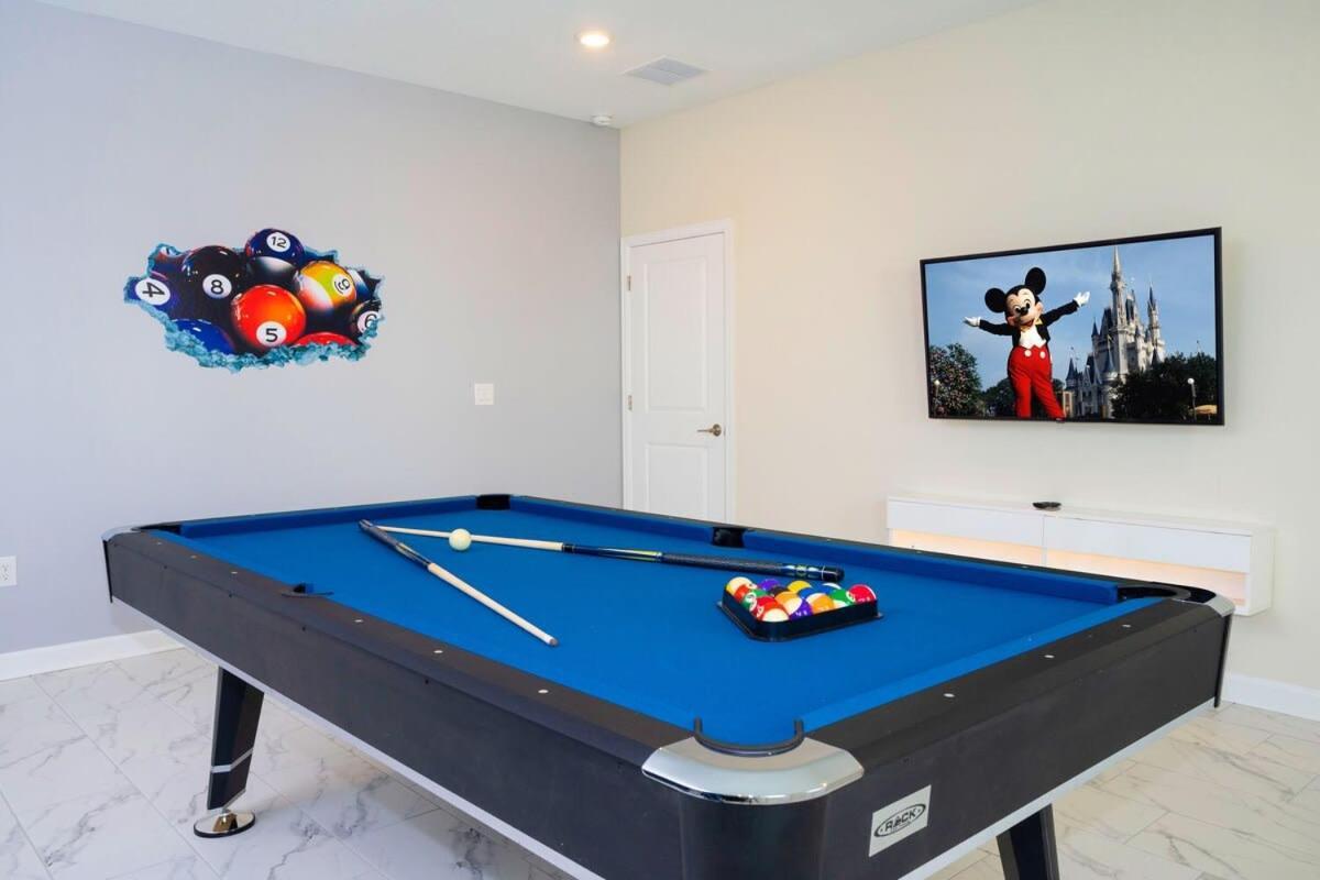 Marvelous 7Bd/5Ba Family Friendly W/ Gameroom & Pool Close To Disney 1201 Kissimmee Exterior photo
